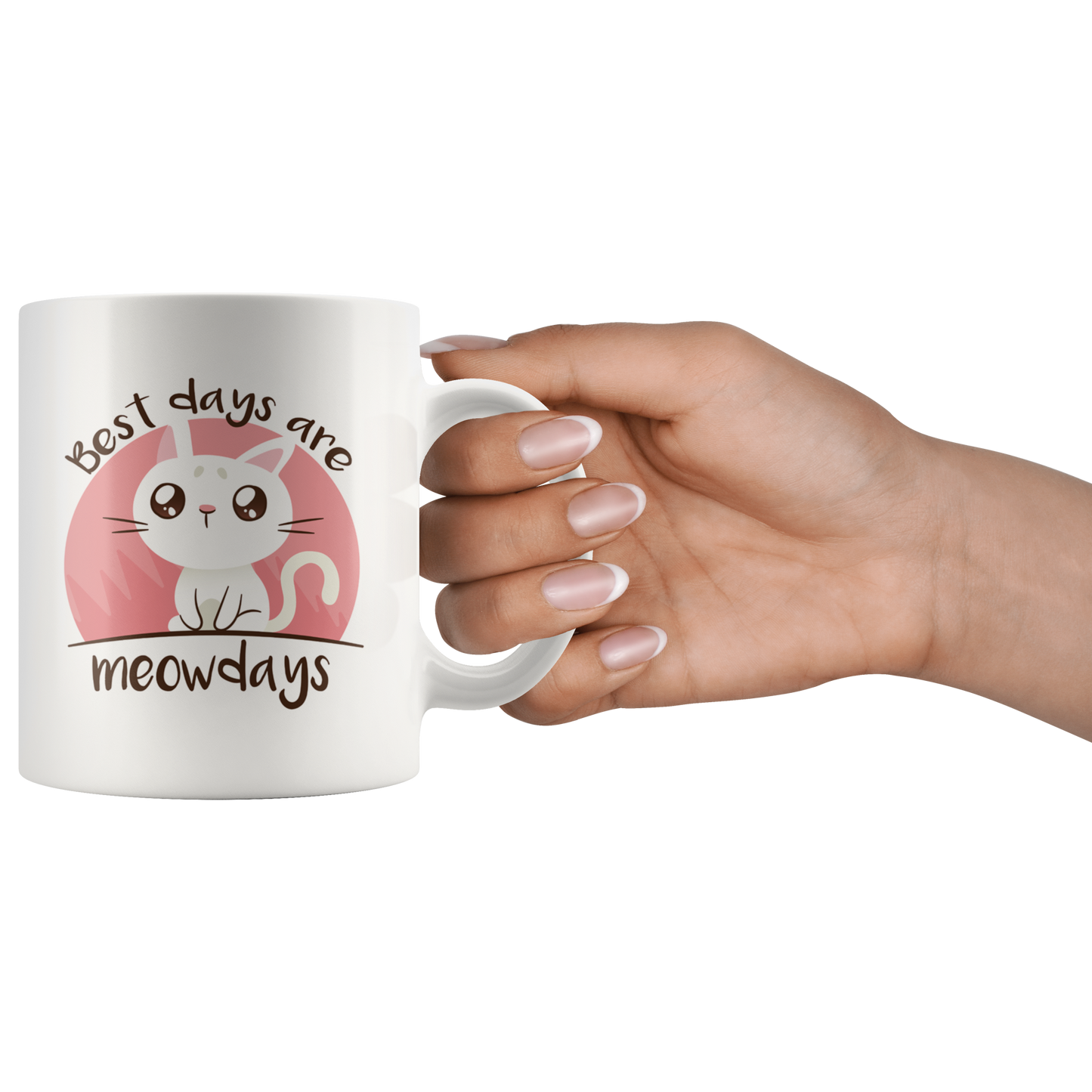 Cat Love White Mug