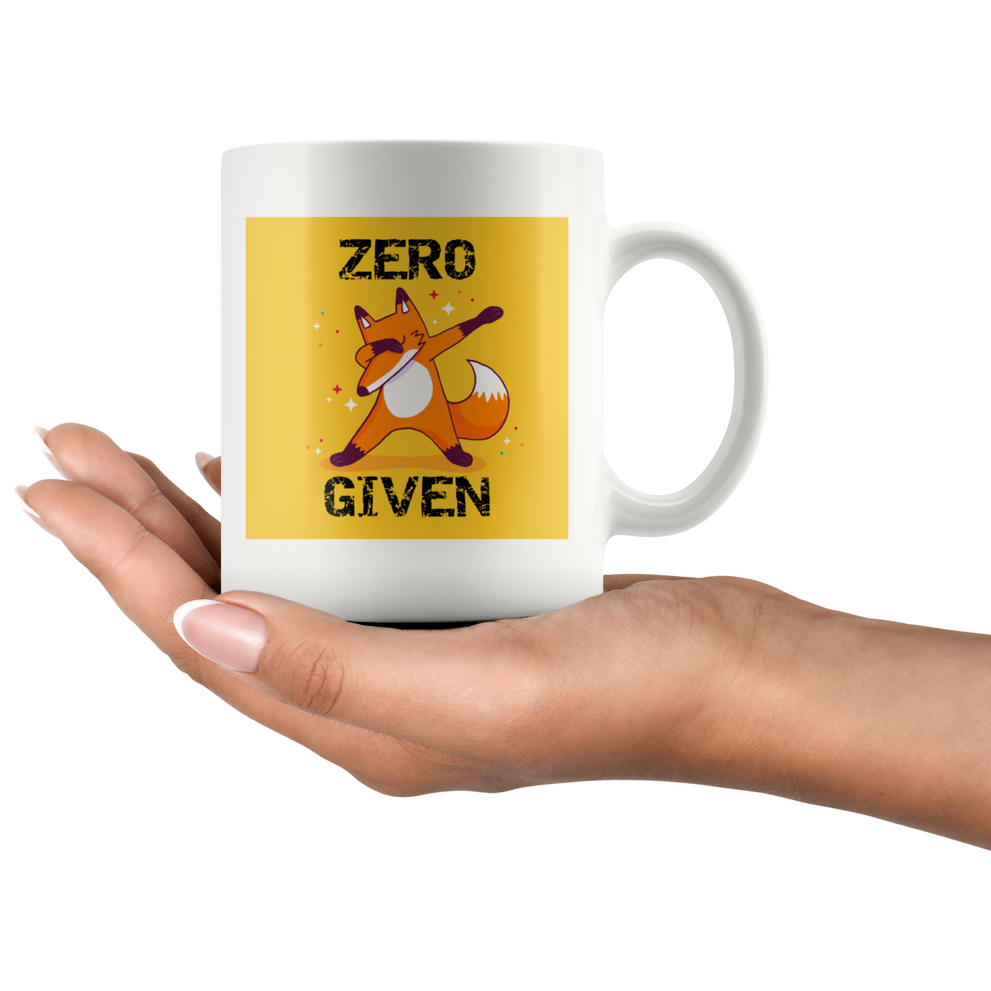 Zero Fox Given 11oz. Ceramic White Mug