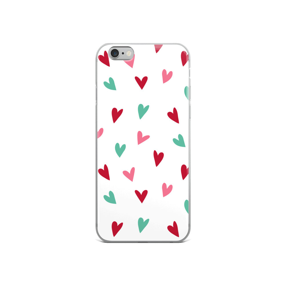 Valentine's Doodled Heart iPhone Case