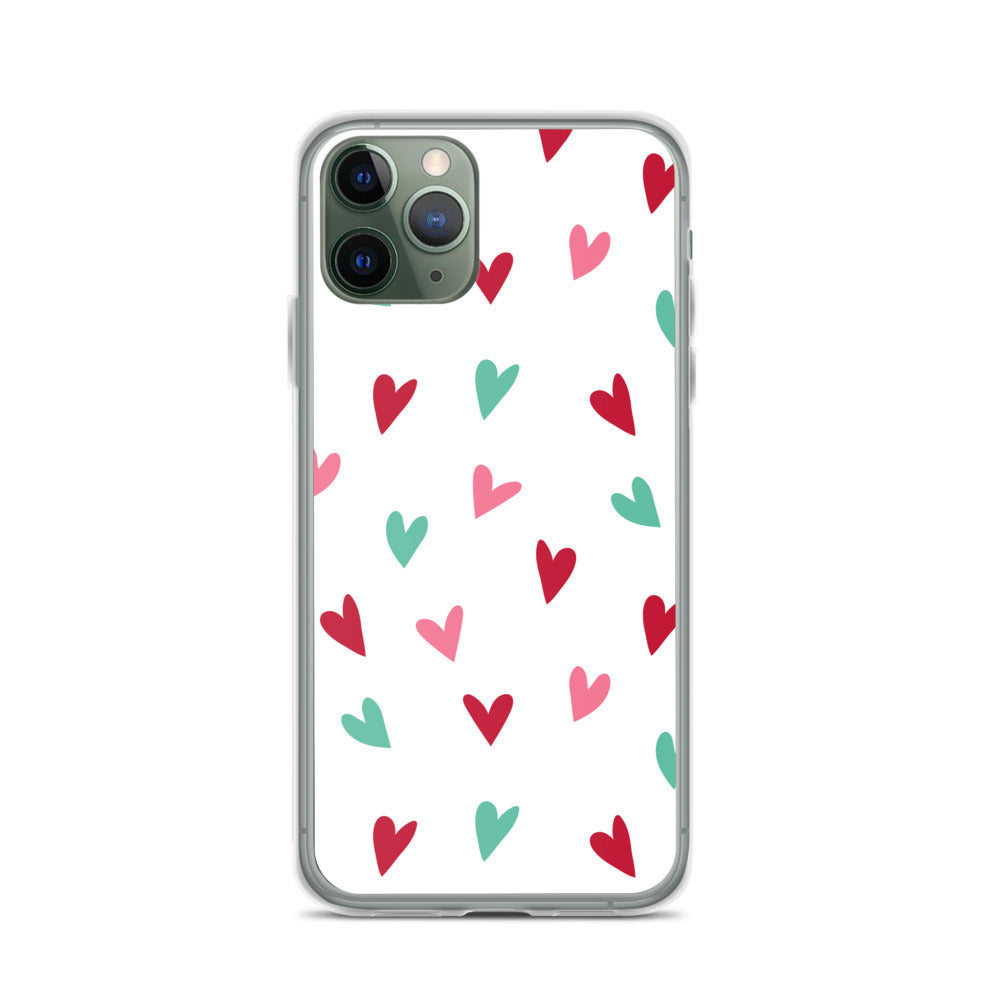 Valentine's Doodled Heart iPhone Case