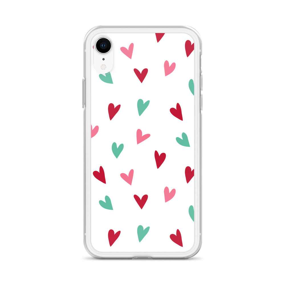 Valentine's Doodled Heart iPhone Case