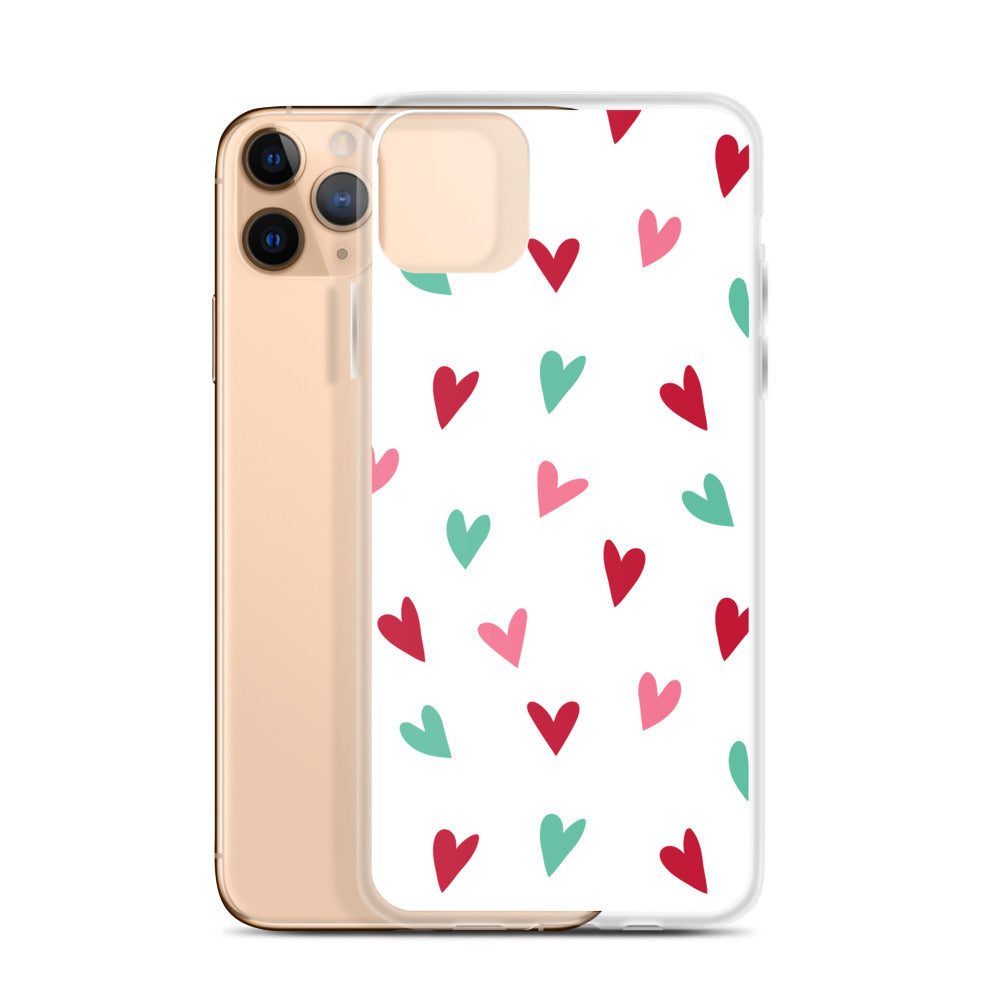 Valentine's Doodled Heart iPhone Case