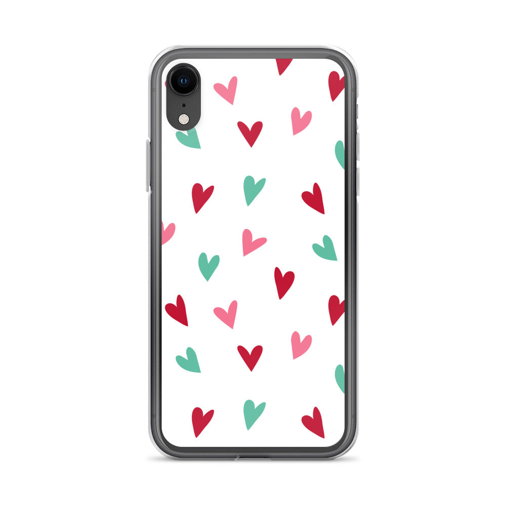 Valentine's Doodled Heart iPhone Case