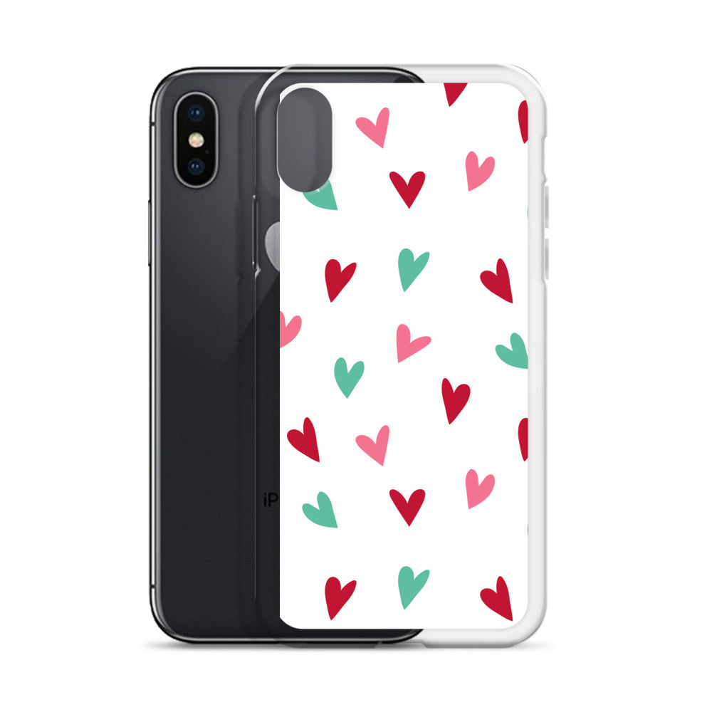 Valentine's Doodled Heart iPhone Case