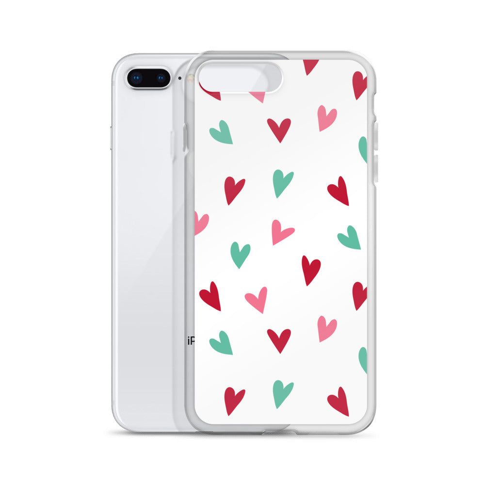 Valentine's Doodled Heart iPhone Case