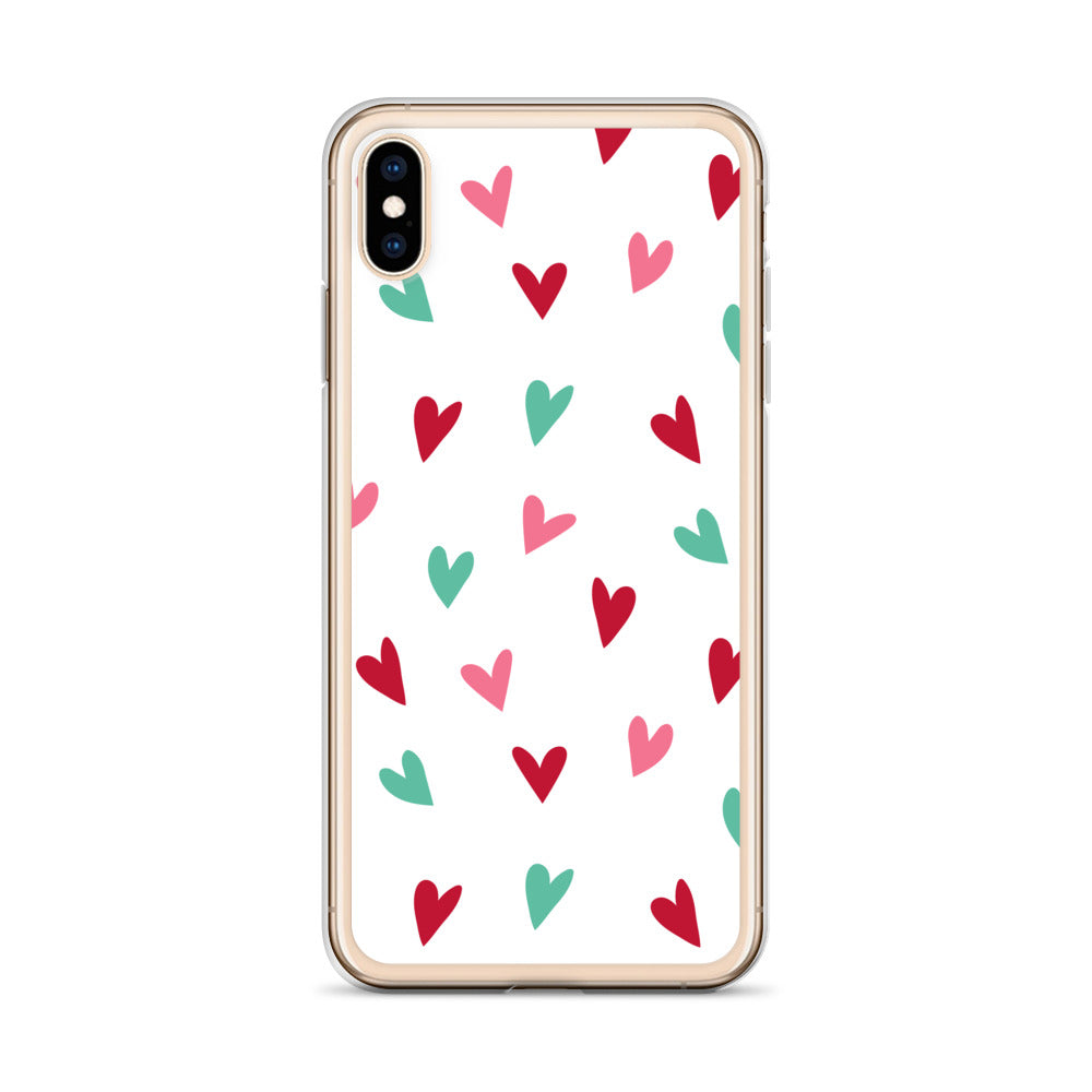 Valentine's Doodled Heart iPhone Case