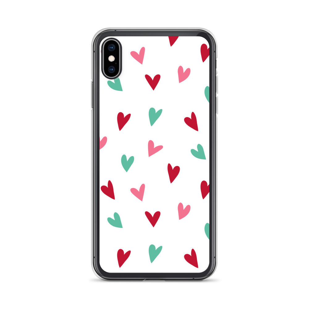 Valentine's Doodled Heart iPhone Case