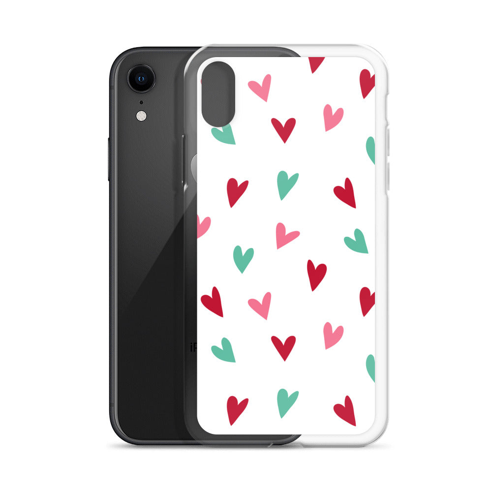 Valentine's Doodled Heart iPhone Case