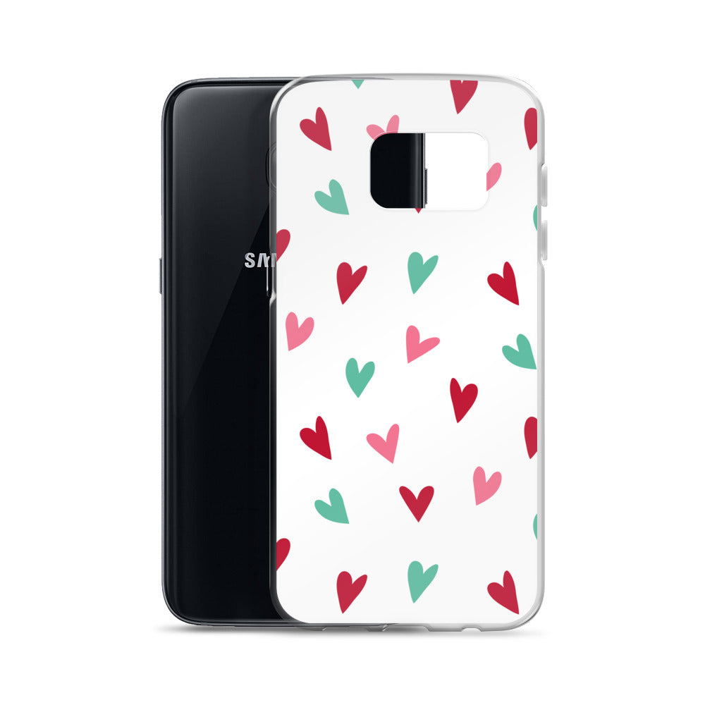 Valentine's Doodled Heart Samsung Case