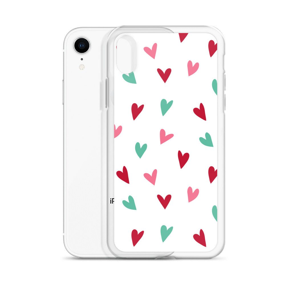 Valentine's Doodled Heart iPhone Case