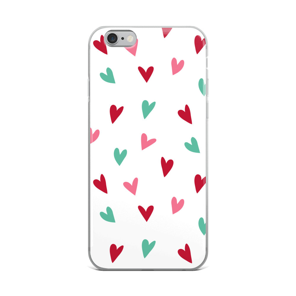 Valentine's Doodled Heart iPhone Case