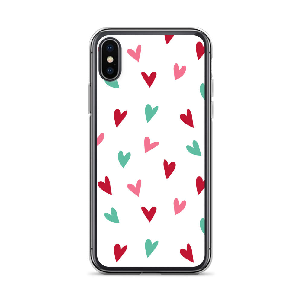 Valentine's Doodled Heart iPhone Case