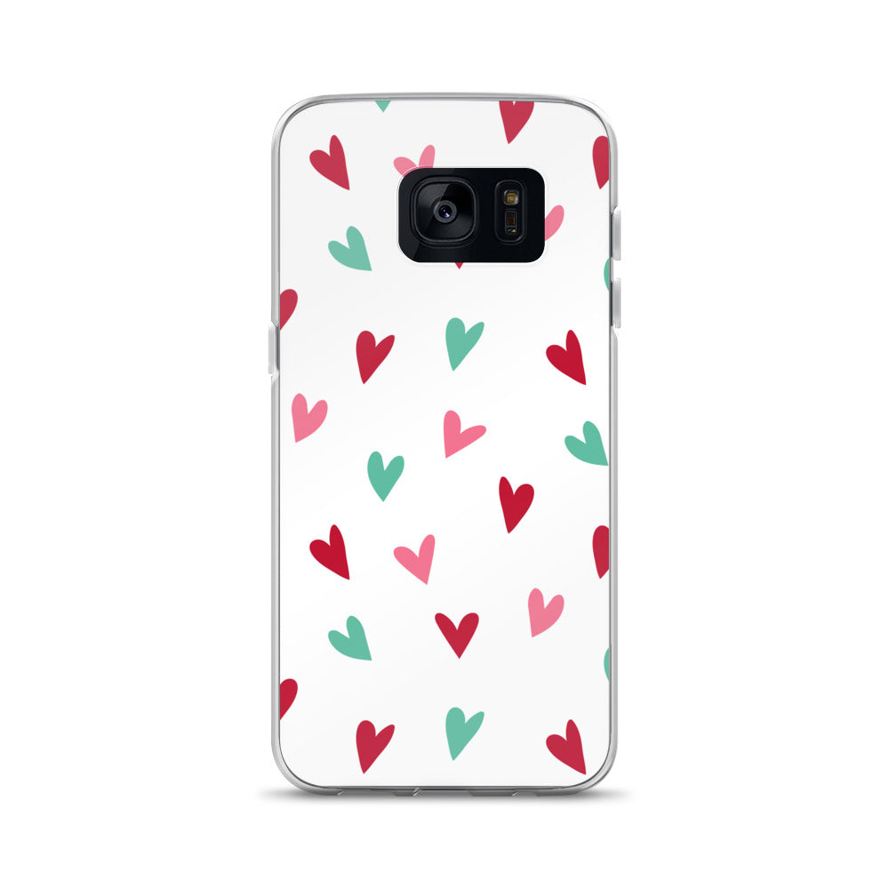 Valentine's Doodled Heart Samsung Case