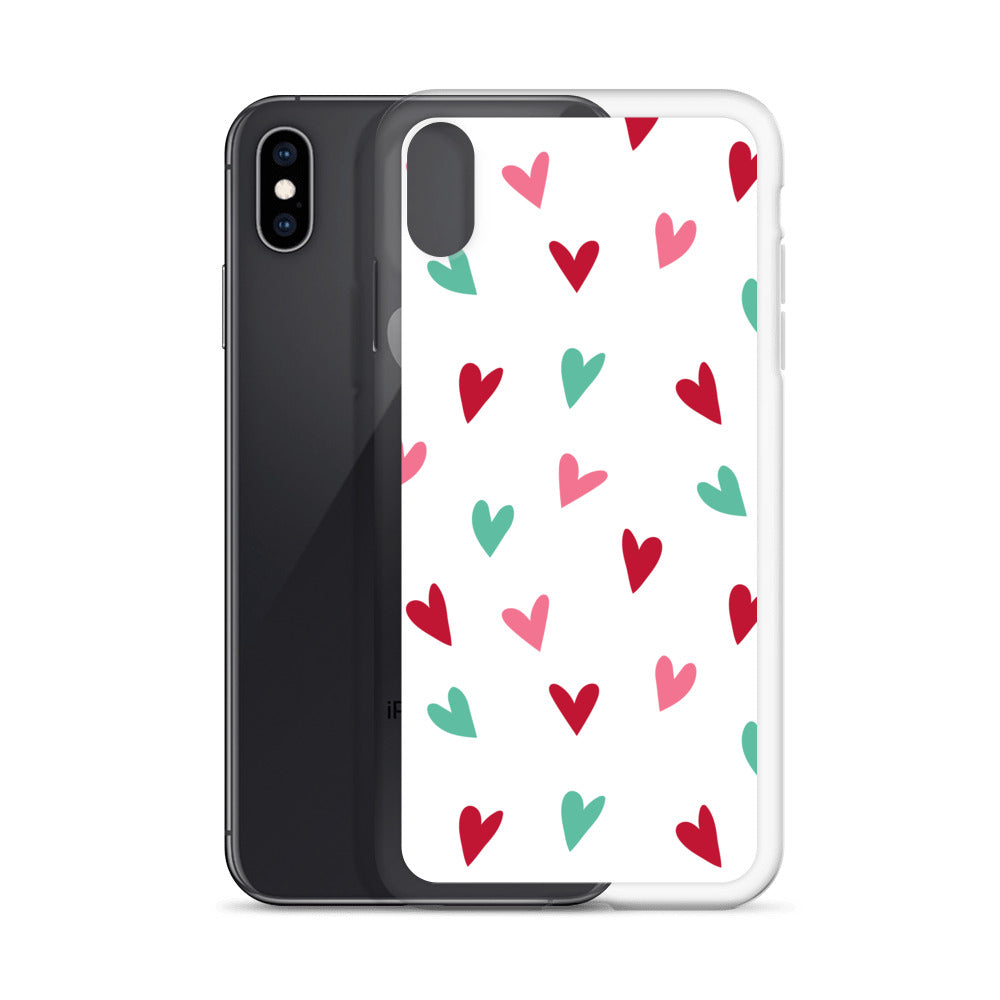 Valentine's Doodled Heart iPhone Case