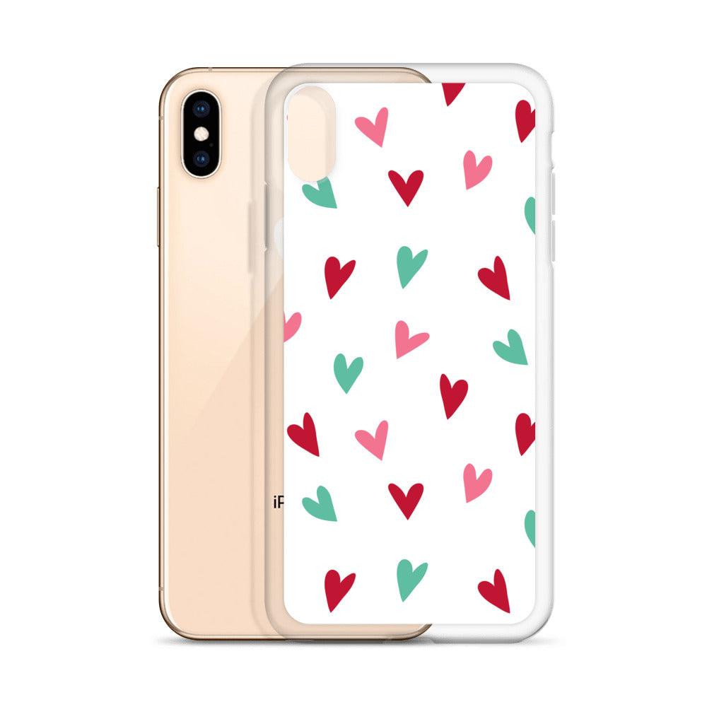 Valentine's Doodled Heart iPhone Case