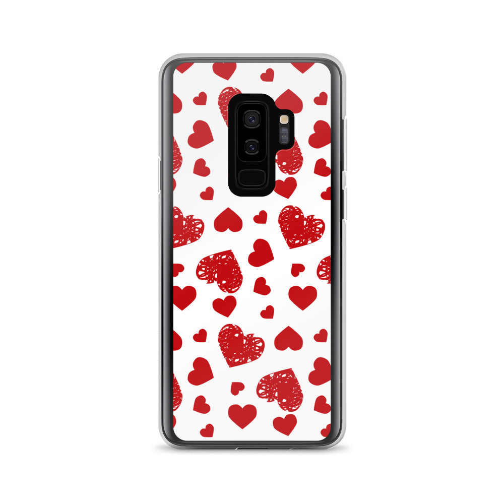 Valentine's Stamped Heart Samsung Case