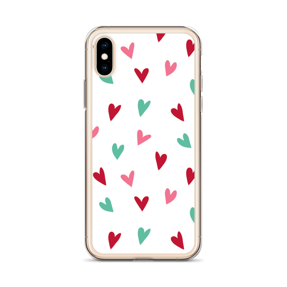 Valentine's Doodled Heart iPhone Case