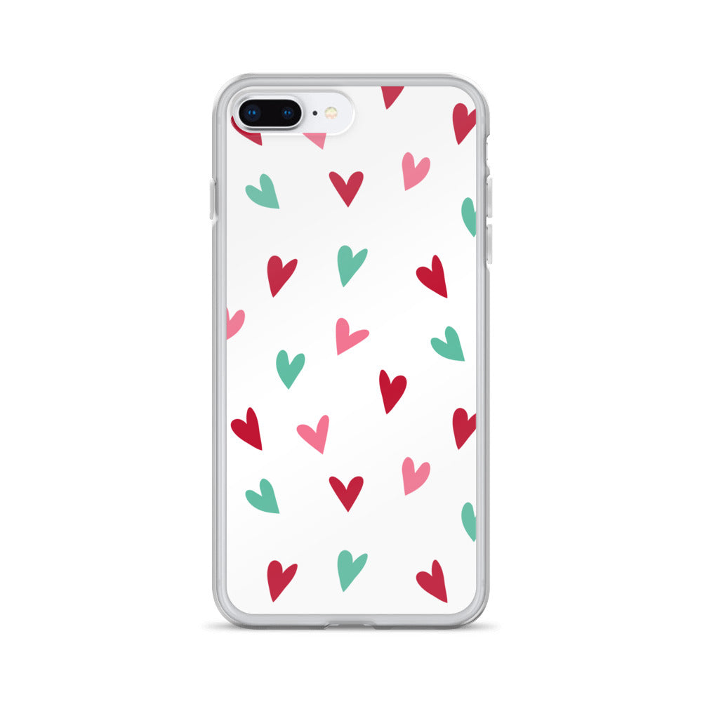 Valentine's Doodled Heart iPhone Case