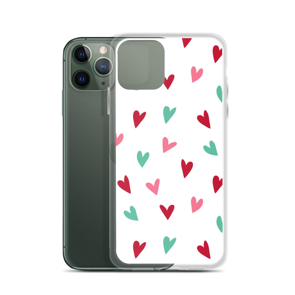 Valentine's Doodled Heart iPhone Case