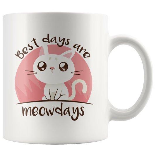 Cat Love White Mug