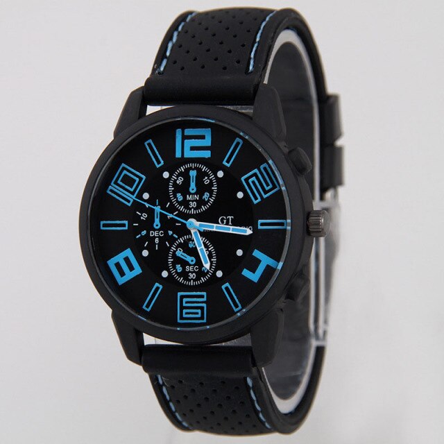 Top Luxury Brand Fashion Military Quartz Watch Men Sports Wristwatches Clock Hour Male Relogio Masculino O139