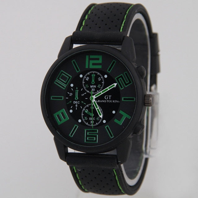 Top Luxury Brand Fashion Military Quartz Watch Men Sports Wristwatches Clock Hour Male Relogio Masculino O139