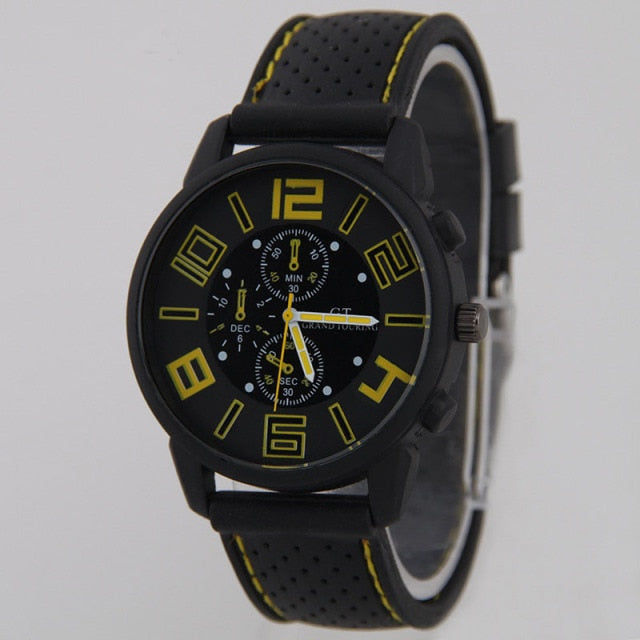 Top Luxury Brand Fashion Military Quartz Watch Men Sports Wristwatches Clock Hour Male Relogio Masculino O139