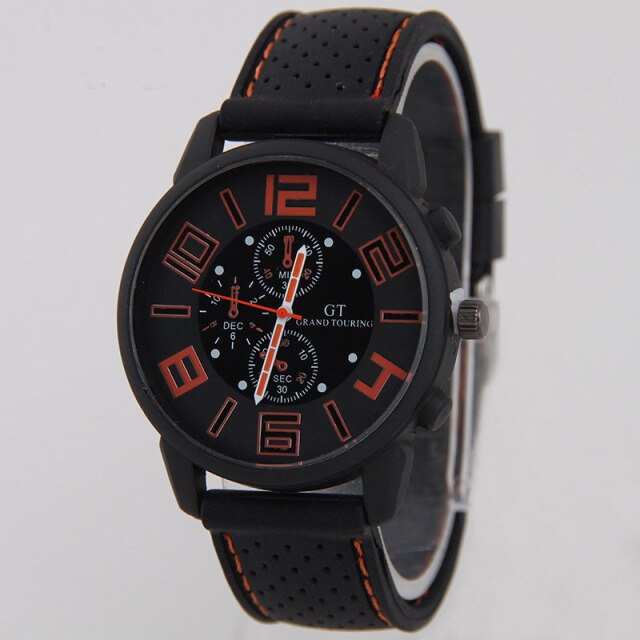 Top Luxury Brand Fashion Military Quartz Watch Men Sports Wristwatches Clock Hour Male Relogio Masculino O139