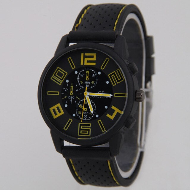 NEW Top Luxury Brand Fashion Military Quartz Watch Men Sports Wristwatches Clock Hour Male Relogio Masculino 8O84