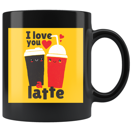 Valentine's Day Gift | I Love You a Latte | Love Mug